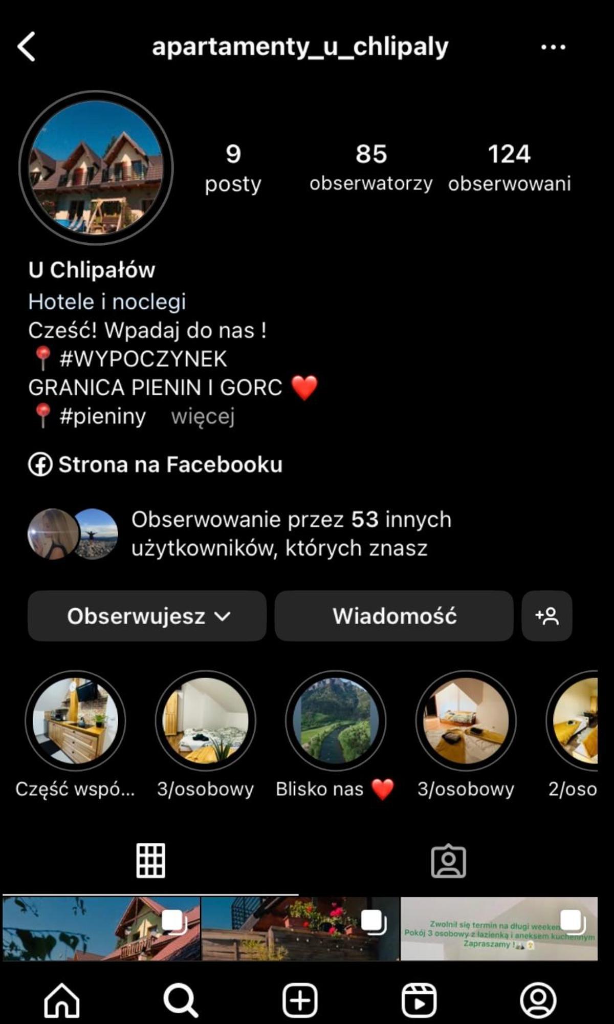 Apartamenty U Chlipaly Krosnica  Exteriér fotografie